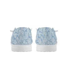 Load image into Gallery viewer, Womens Swirl Canvas Loafers
