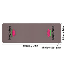 Load image into Gallery viewer, 4mm Rubber Yoga Mat