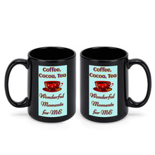 Load image into Gallery viewer, 15 oz. Black Ceramic Mug