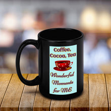 Load image into Gallery viewer, 15 oz. Black Ceramic Mug