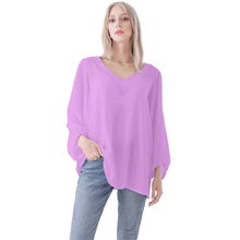 Load image into Gallery viewer, Women Sheer Long Sleeve Blouse