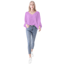 Load image into Gallery viewer, Women Sheer Long Sleeve Blouse