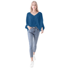 Load image into Gallery viewer, Women Sheer Long Sleeve Blouse