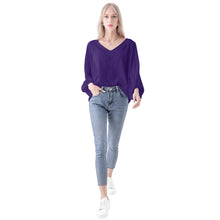 Load image into Gallery viewer, Women Sheer Long Sleeve Blouse