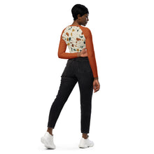 Load image into Gallery viewer, Recycled Long-Sleeve Crop Top