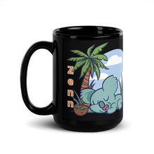 Load image into Gallery viewer, Black Glossy Snooze 15 oz. Mug