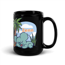 Load image into Gallery viewer, Black Glossy Snooze 15 oz. Mug