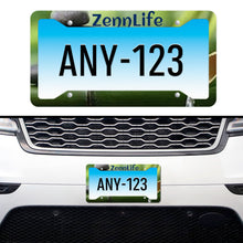 Load image into Gallery viewer, Customized License Plate Frames