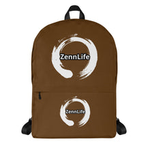 Load image into Gallery viewer, White Zenn Circle Backpack
