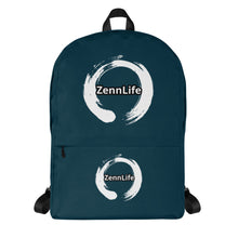 Load image into Gallery viewer, White Zenn Circle Backpack