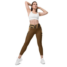 Load image into Gallery viewer, Crossover Leggings with Pockets