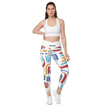 Load image into Gallery viewer, Crossover Leggings with Pockets