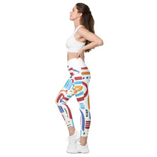 Load image into Gallery viewer, Crossover Leggings with Pockets