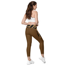Load image into Gallery viewer, Crossover Leggings with Pockets