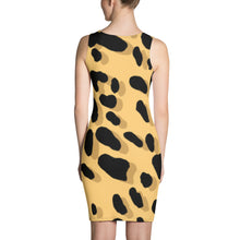 Load image into Gallery viewer, Animal Print Fitted Dress