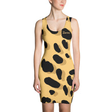 Load image into Gallery viewer, Animal Print Fitted Dress
