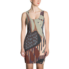 Load image into Gallery viewer, Leafing Fitted Dress