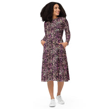 Load image into Gallery viewer, Jazz Long Sleeve Midi Dress