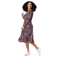 Load image into Gallery viewer, Jazz Long Sleeve Midi Dress