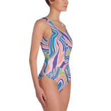 Load image into Gallery viewer, Bubblegum One-Piece Swimsuit