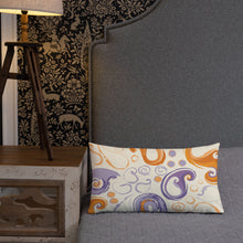 Load image into Gallery viewer, Zenn Paisley Premium Pillow