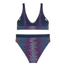 Load image into Gallery viewer, Glimmer Dot Recycled High-Waisted Bikini