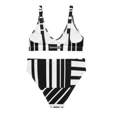 Load image into Gallery viewer, Geome Recycled High-Waisted Bikini