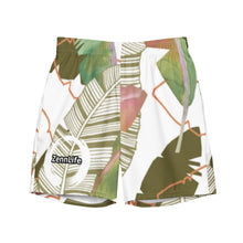 Load image into Gallery viewer, Zenn Circle Palm Pattern Men's Swim Trunks