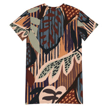 Load image into Gallery viewer, Leafing T-Shirt Dress