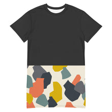 Load image into Gallery viewer, Double Effect T-Shirt Dress