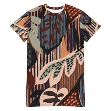 Load image into Gallery viewer, Leafing T-Shirt Dress