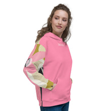 Load image into Gallery viewer, Pink Floral Hoodie