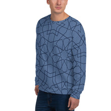 Load image into Gallery viewer, Unisex Blue Star Sweatshirt