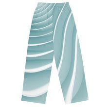 Load image into Gallery viewer, Unisex Wide-Leg Aqua Pants