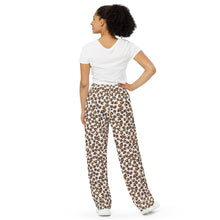 Load image into Gallery viewer, Unisex Animal Print Wide-Leg Pants