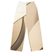 Load image into Gallery viewer, Unisex Wide-Leg Beige Pants