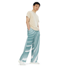 Load image into Gallery viewer, Unisex Wide-Leg Aqua Pants