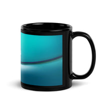 Load image into Gallery viewer, Raindrop Black Glossy Mug