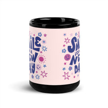 Load image into Gallery viewer, New Day Black Glossy Mug