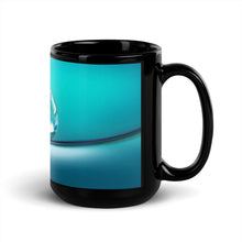 Load image into Gallery viewer, Raindrop Black Glossy Mug