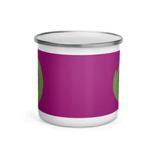 Load image into Gallery viewer, Green Zenn Enamel Mug