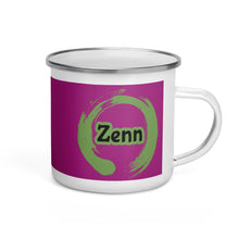 Load image into Gallery viewer, Green Zenn Enamel Mug