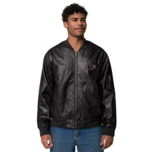 Load image into Gallery viewer, 180 Arrow Leather Bomber Jacket