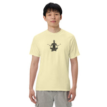 Load image into Gallery viewer, Yoga Pose Men’s Garment-Dyed Heavyweight T-Shirt