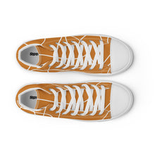 Load image into Gallery viewer, Men’s Caramel High Top Canvas Shoes