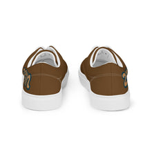 Load image into Gallery viewer, Brown Zenn Men’s lace-up canvas shoes