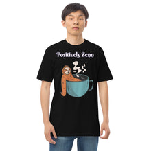 Load image into Gallery viewer, Positively Zenn Men’s Premium Heavyweight Tee