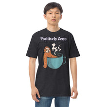 Load image into Gallery viewer, Positively Zenn Men’s Premium Heavyweight Tee