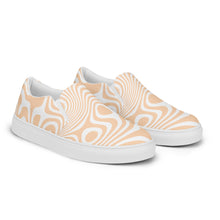 Load image into Gallery viewer, Men's Tan Slip-on Canvas Shoes