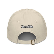 Load image into Gallery viewer, Zennlife White Circle Organic "Not Just For Dad' Hat